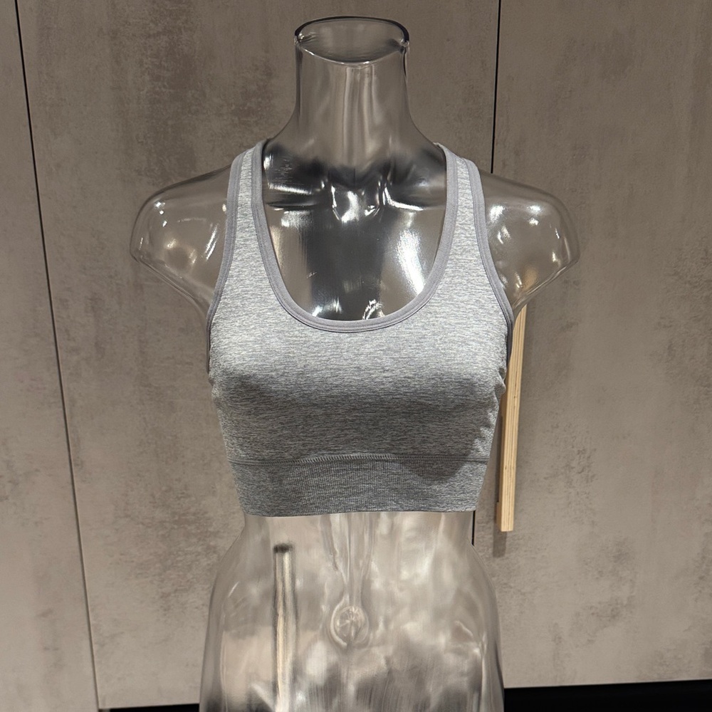 Heather Gray Women's Sports Bra